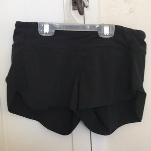 Lululemon running / workout shorts black